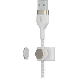 Belkin BoostCharge Pro Flex 2,99 m Lightning/USB Datentransferkabel - Cable for iPhone, iPad, iPod, iPad Pro, iPad Air, iP