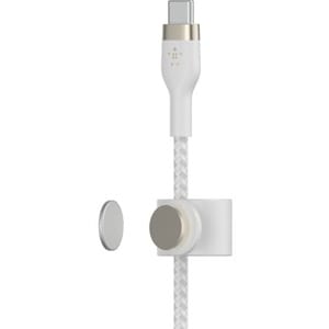 Belkin BoostCharge Pro Flex 2,99 m Lightning/USB-C Datentransferkabel - Cable for iPhone, iPad, iPod, iPad Air, iPad Pro, 