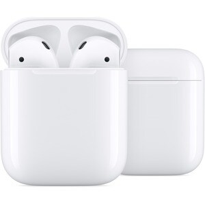 Apple AirPods 无线 耳塞 立体声 耳机 - 白 - 双声道 - 入耳式 - 蓝牙 - 降噪 麦克风