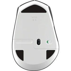 Logitech M720 鼠标 - 蓝牙/射频 - USB - 光学 - 8 按钮 - 6 可编程按钮 - 黑 - 无线 - 2.40 GHz - 1000 dpi - 滚轮 - 右手专用