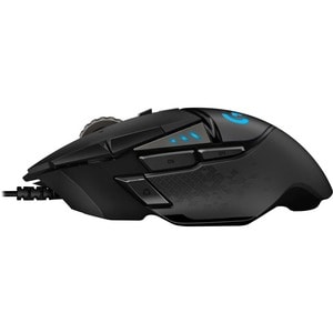 Logitech G G502 HERO 游戏鼠标 - USB - 光学 - 11 按钮 - 11 可编程按钮 - 黑 - 电缆 - 25600 dpi