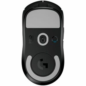 Logitech G PRO X SUPERLIGHT 游戏鼠标 - USB - 5 按钮 - 黑 - 有线/无线 - 可充电 - 25600 dpi