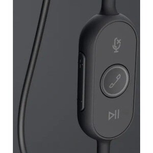 Logitech Zone 有线 头戴式 立体声 耳机 - 双声道 - 耳罩 - 32 欧姆 - 20 Hz 到 16 kHz - 单向, 全向, 降噪 麦克风 - C型 USB
