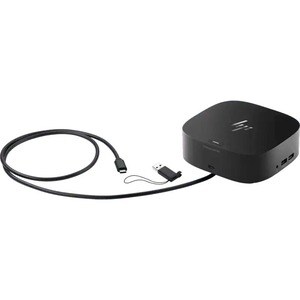 HP C型 USB, A 型 USB 扩展插口 用于 笔记本电脑 - 100 W - 6 x USB端口 - 4 x USB 3.0 端口数 - C型USB - 网络 (RJ-45) - HDMI - DP接口 - 有线