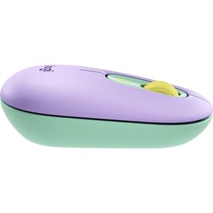 Logitech POP Mouse 鼠标 - 蓝牙 - USB - 光学 - 2 可编程按钮 - 无线 - 4000 dpi - 滚轮