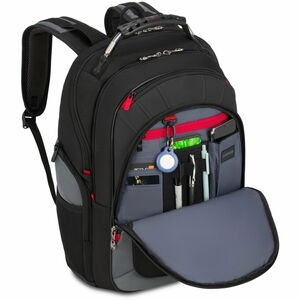 Wenger Pegasus 27306060 Carrying Case (Backpack) for 17" Notebook - Blue/Black - Shock Absorbing Shoulder Strap - Nylon, P