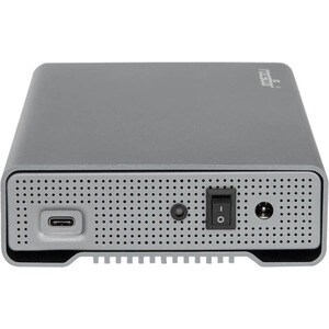 Rocstor Rocpro D90 4 TB Desktop Rugged Hard Drive - 3.5" External - SATA (SATA/600) - Aluminum Gray - MAC Device Supported