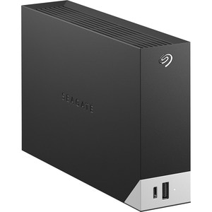 Seagate One Touch STLC10000400 10 TB Hard Drive - 3.5" External - SATA (SATA/600) - Black - USB 3.0 Micro-B - 7200rpm