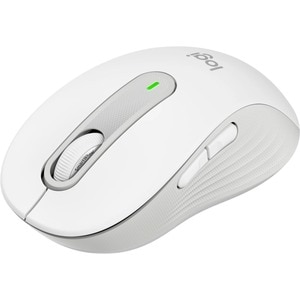 Logitech Signature M650 Mouse - Bluetooth/Radio Frequency - USB - Off White - Wireless - 4000 dpi - Scroll Wheel - Medium 