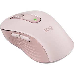 Logitech Signature M650 Mouse - Bluetooth/Radio Frequency - USB - Optical - 5 Button(s) - 5 Programmable Button(s) - Rose 