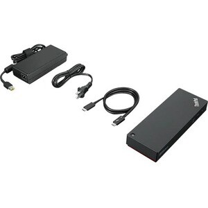 Lenovo ThinkPad Thunderbolt 4 Docking Station für Monitor, Notebook, Desktop-PC - 100 W - 4 Unterstützte Displays - 4K, 8K