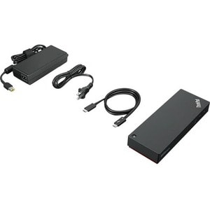 Lenovo ThinkPad Thunderbolt 4 Docking Station für Monitor, Notebook, Desktop-PC - 100 W - 4 Unterstützte Displays - 4K, 8K