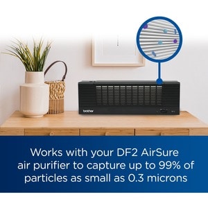 Brother AirSure FH221 Filter Replacement - For Air Purifier - 99% Particle Removal Efficiency - 0.30 µm Particles - 1