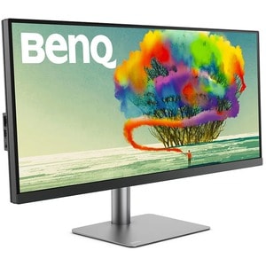 BenQ Designer PD3420Q 34" (86.4 cm) Class UW-QHD LCD Monitor - 21:9 - Dark Grey - 34" (86.4 cm) Viewable - In-plane Switch