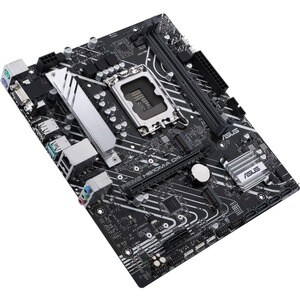 Asus Prime H610M-A D4-CSM Desktop Motherboard - Intel H610 Chipset - Socket LGA-1700 - Micro ATX - Pentium Gold, Celeron, 