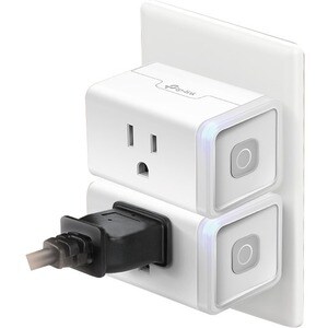 Kasa Smart Wi-Fi Plug Lite - 1 x 3-prong Plug - 120 V AC / 15 A, 230 V AC - Alexa, Google Assistant, Microsoft Cortana, Ne