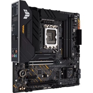 TUF Gaming B660M-PLUS D4 Gaming Desktop Motherboard - Intel B660 Chipset - Socket LGA-1700 - Intel Optane Memory Ready - M