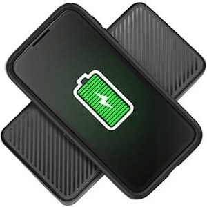 POWER BANK 10K MAH USB A AND C 18W USB-PD + WIRELESS 10W BLACK