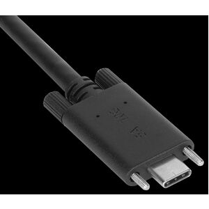 Targus ACC1133GLX 1 m USB/USB-C Datentransferkabel für Dock, Tablet, Notebook - 5 Gbit/s - Schwarz