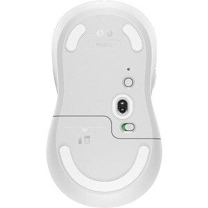 Logitech Signature M650 L Rato - Bluetooth/Radiofrequência - USB - Ótico - 5 Taste(n) - 5 Programmable Button(s) - Branco 