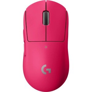 Logitech G PRO X SUPERLIGHT Gaming Mouse - USB - Optical - 5 Button(s) - Pink - Cable/Wireless - 25600 dpi