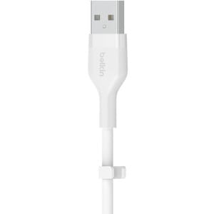 BELKIN BOOST CHARGE CABLE USB-A - USB-C BRD SILICON 2M WHT