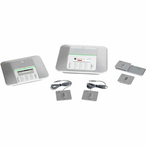 Cisco 8832 ID estação conferência - Recondicionado - Carvão - 1 x Total Line - VoIP - 9.9 cm (3.9") LCD - 1 x Rede (RJ-45)