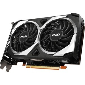 MSI AMD Radeon RX 6500 XT Graphic Card - 4 GB GDDR6 - 2.69 GHz Game Clock - 2.83 GHz Boost Clock - 64 bit Bus Width - PCI 
