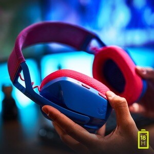 Auriculares de gaming Logitech G435 Inalámbrico Sobre la oreja Estéreo - Rosa, Azul - Cerrado - 1000cm - Bluetooth - 45Ohm