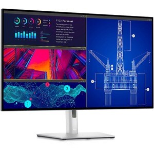 Dell UltraSharp U2723QE 27" Class 4K UHD LCD Monitor - 16:9 - 68.6 cm (27") Viewable - 3840 x 2160 - USB Hub