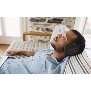 JBL Free WFH Wireless Over-the-ear Stereo Headset - Black - Binaural - Ear-cup - RF - 32 Ohm - 20 Hz to 20 kHz - 120 cm Ca