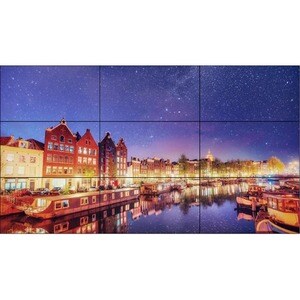 LG 49'' 500 nits FHD Slim Bezel Video Wall - 49" - 8 GB - 1920 x 1080 - Direct LED - 500 cd/m² - 1080p - HDMI - USB - DVI 