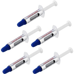 StarTech.com Thermal Paste, Pack of 5 Syringes (1.5g/ea), Metal Oxide Heat Sink Compound, CPU Paste - 5-pack of 1.5g therm