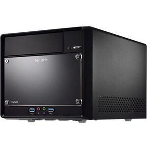 Shuttle XPC cube SH510R4 Barebone System - Socket LGA-1200 - 1 x Processor Support - Intel H510 Chip - 64 GB DDR4 SDRAM DD