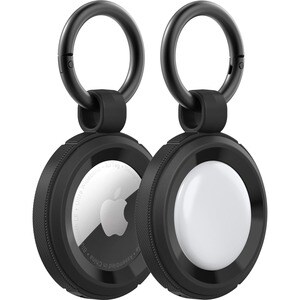 OtterBox Rugged AirTag Asset Tracking Tag Loop - 51.1 mm x 40.9 mm x 9.9 mm x - Polycarbonate - Black