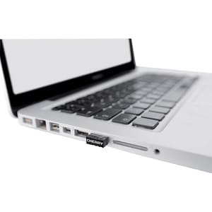 CHERRY MW 3000 Rato - Frequência de rádio - USB - Infravermelho - 5 Taste(n) - Preto - 1 - Sem fios - 5 m - 2.40 GHz - 175