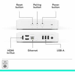 Logitech RoomMate and Tap IP - Appliance Bundle (no AV) for Video Rooms - RoomMate + Tap IP