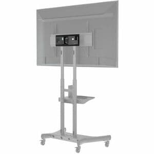 AD-TVC-75 cart - for large displays to 80" - capacity 75kg (165lb) - height adjustable - Black