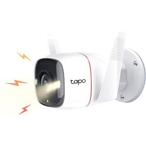 Tapo C320WS 4 Megapixel Outdoor 2K Network Camera - Colour - 30 m Colour Night Vision - H.264 - 2560 x 1440 - 3.18 mm Fixe