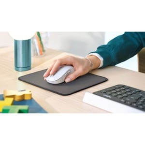 Logitech Studio Series Mouse Pad - 200 mm x 230 mm Dimension - Graphite - Polyester - Anti-fray, Spill Resistant, Anti-slip