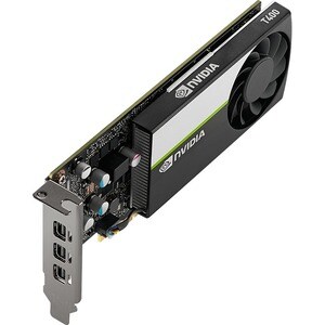 Carte Graphique PNY NVIDIA T400 - 4 Go GDDR6 - Format Low-Profile - 420 MHz Matériau - 1,43 GHz Boost clock - 64 bit Large