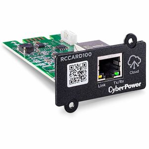 CyberPower UPS Management Adapter - 1 x Network (RJ-45) Port(s) - Black