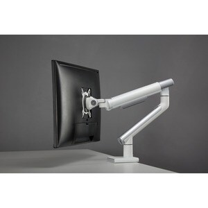 Amer HYDRA1A Mounting Arm for Monitor, Curved Screen Display, Display Screen - Textured White, Space Gray - 1 Display(s) S