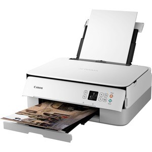 Canon PIXMA TS5351a Sem fios Impressora multi-funcional de jato de tinta - Cor - Branco - Copiadora/Impressora/Scanner - A