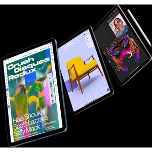 Apple iPad Air (5th Generation) Tablet - 27.7 cm (10.9") - Apple M1 - 8 GB - 64 GB Storage - iPadOS 15 - Space Gray - M1 O