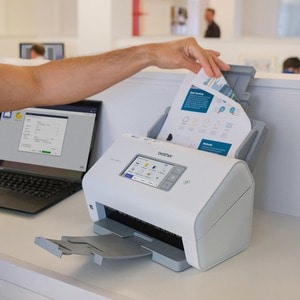 Brother ADS-4900W Sheetfed Scanner - 600 x 600 dpi Optical - 48-bit Color - 60 ppm (Mono) - 60 ppm (Color) - Duplex Scanni