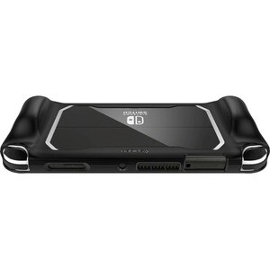 Spigen Rugged Armor Rugged Carrying Case Nintendo Gaming Console - Matte Black - Drop Resistant, Abrasion Resistant, Scrat