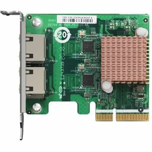 QNAP Placa Ethernet 2.5Gigabit para Dispositivo de armazenamento NAS, Servidor, PC - 2.5GBase-T - Cartão Plug-in - PCI Exp