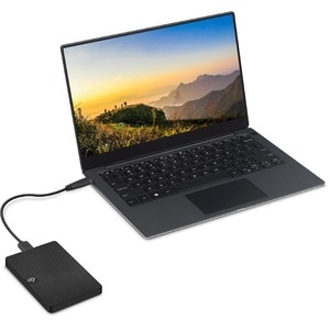 Seagate Expansion STKM1000400 1 TB Portátil Disco rígido - 2,5" Externo - Preto - PC Secretária, MAC Device Supported - US