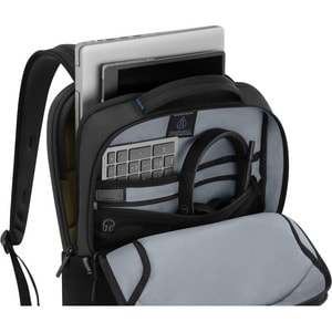 Dell EcoLoop Pro Carrying Case (Backpack) for 43.2 cm (17") Notebook - Black - 840D Fabric, Plastic Body - Shoulder Strap 